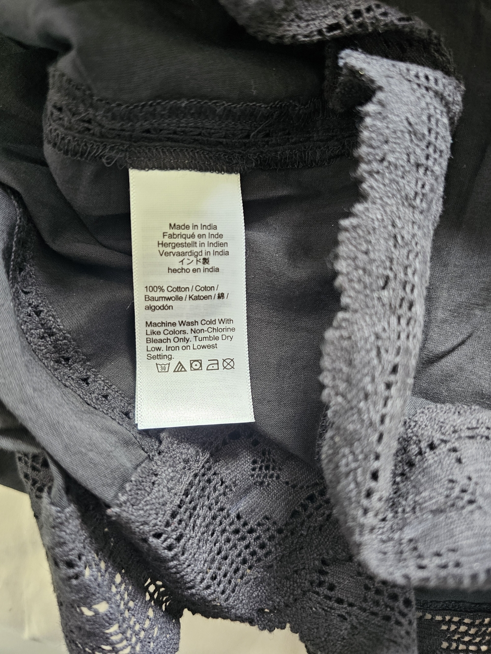 J. Crew Lace-trim mini beach dress (S) - Picture 7 of 7